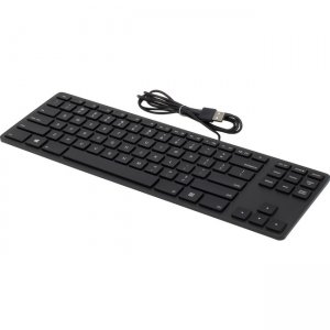 Matias RGB Backlit Wired Aluminum Tenkeyless Keyboard for PC - Black FK308PCLBB