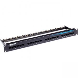 Black Box GigaBase CAT5e Patch Panel - 1U, Unshielded, 24-Port JPM902A-R6