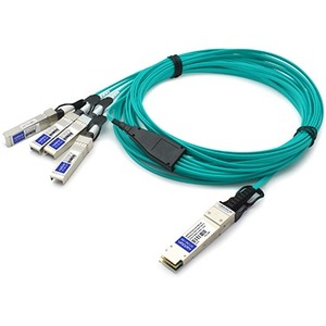 AddOn Fiber Optic Network Cable QSFP-4X10G-AOC25M-AO