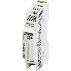 Perle Single-Phase DIN Rail Power Supply 28685968 STEP-PS/1AC/24DC/0.5