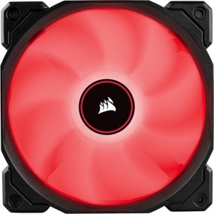 Corsair Air Series LED (2018) Red 120mm Fan Single Pack CO-9050080-WW AF120