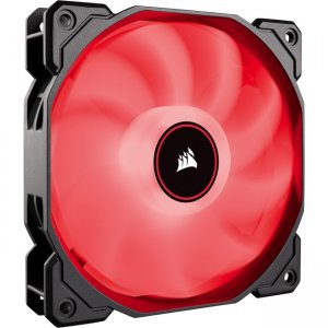 Corsair Air Series LED (2018) Red 140mm Fan Single Pack CO-9050086-WW AF140