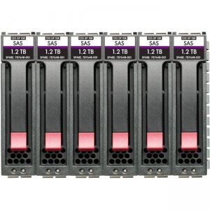 HPE MSA 10.8TB SAS 12G Enterprise 10K SFF (2.5in) 3yr Wty 512e 6-pack HDD Bundle R0P86A