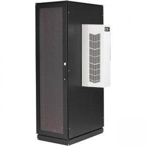Black Box ClimateCab NEMA 12 Server Cabinet with 12000-BTU AC - 42U, M6 Rails, 230V CC42U12000M6-230-R3