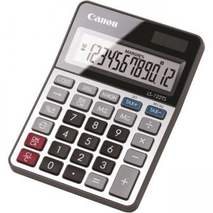 Canon 12-digit LCD Basic Calculator LS122TS LS-122TS