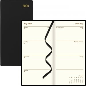 Rediform Letts Leather Wkly/Mthly Pocket Planner C38SUBK REDC38SUBK