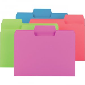 Smead SuperTab Tab Assorted Colors File Folders 11957 SMD11957