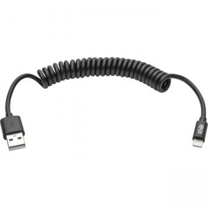 Tripp Lite Lightning Connector USB Coiled Cable M100004COILB