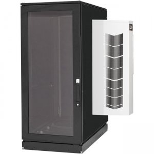 Black Box ClimateCab A/C Cabinet - 24U, 8000 BTU, M6 Square Holes, 120V CC24U8000M631-R3