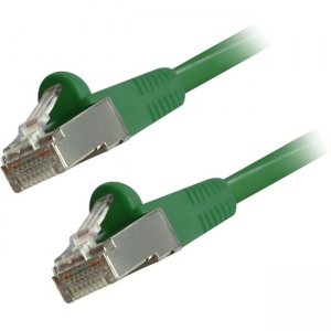 Comprehensive Cat6 Snagless Shielded Ethernet Cables, Green, 7ft CAT6STP-7GRN
