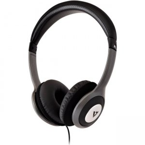 V7 Deluxe Stereo Headphones with Volume Control HA520-2NP