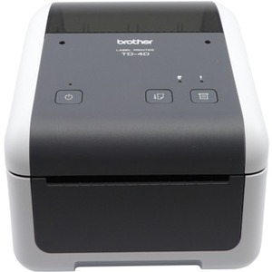 Brother Direct Thermal Printer, Mono, Serial/USB TD4410D TD-4410D