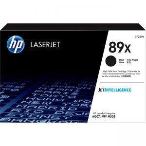 HP High Yield Black Original LaserJet Toner Cartridge (10,000 pages) CF289X 89X (CF289X)