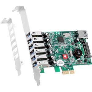 SIIG DP USB 3.0 7-Port PCIe i/e JU-P70011-S1