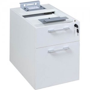 Boss Simple System Hanging Pedestal-3/4 Box/File , White S503-WT