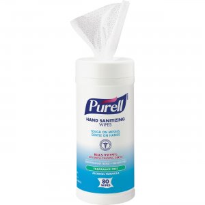 PURELL® Alcohol Formula Hand Sanitizing Wipes 903012CT GOJ903012CT
