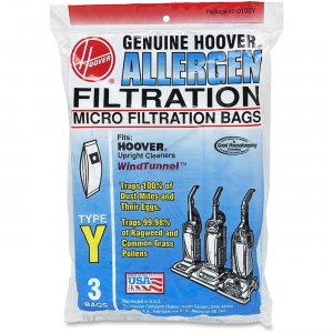 Hoover Type Y Allergen Filtration Bags 4010100YCT HVR4010100YCT