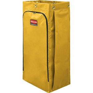 Rubbermaid Commercial 34-gal Janitor Cart Vinyl Bag 1966881CT RCP1966881CT