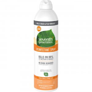 Seventh Generation Fresh Citrus/Thyme Disinfectant Spray 22980CT SEV22980CT