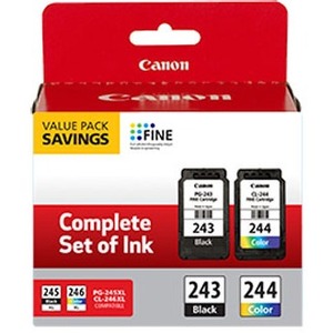 Canon Value Pack 1287C006 PG-243 / CL-244