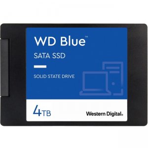 WD Blue 3D NAND SATA SSD Internal Storage, 4TB WDS400T2B0A