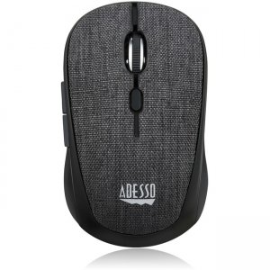 Adesso Wireless Fabric Optical Mini Mouse (Black) IMOUSE S80B S80