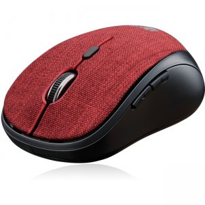 Adesso iMouse - Wireless Fabric Optical Mini Mouse (Red) IMOUSE S80R S80R