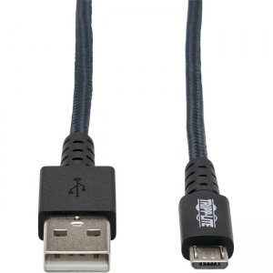 Tripp Lite Micro-USB/USB Data Transfer Cable U050-006-GY-MAX