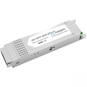 Axiom 40GBASE-ER4 QSFP+ Transceiver for Juniper - JNP-QSFP-40GE-ER4 JNP-QSFP-40GE-ER4-AX