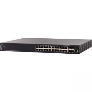 Cisco 24-Port 10GBase-T Stackable Managed Switch SX550X-24-K9-NA SX550X-24