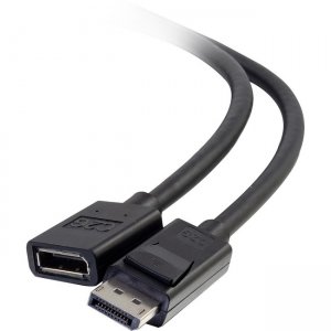 C2G 6ft DisplayPort Extension Cable - Male to Female DisplayPort Cable 54451