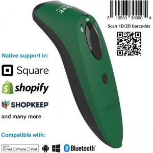 Socket Mobile SocketScan® , Ultimate Barcode Scanner, DotCode & Travel ID Reader, Green CX3439-1894 S760