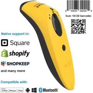 Socket Mobile SocketScan® , Ultimate Barcode Scanner, DotCode & Travel ID Reader, Yellow CX3442-1897 S760