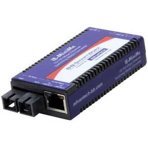 Advantech 10/100Mbps Miniature Media Converter IMC-350I-M8