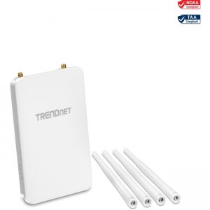 TRENDnet 5dBi Wireless AC1200 Outdoor PoE+ Omni Directional Access Point TEW-841APBO