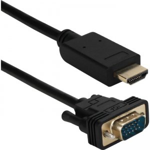 QVS 10ft HDMI to VGA Video Converter Cable XHDV-10