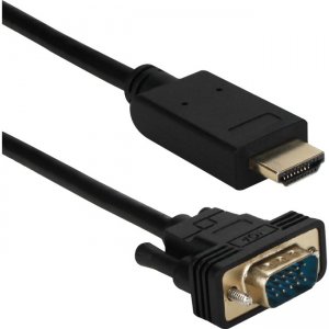 QVS 3ft HDMI to VGA Video Converter Cable XHDV-03
