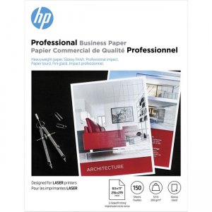 HP 52 lb. Glossy Brochure Paper 4WN10A