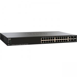 Cisco 28-Port Gigabit Managed Switch - Refurbished SG350-28-K9-NA-RF SG350-28