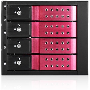 iStarUSA Trayless 3x 5.25" to 4x 3.5" 12Gb/s HDD Hot-swap Rack BPN-DE340HD-RED BPN-DE340HD