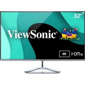 Viewsonic 32" Display, MVA Panel, 3840 x 2160 Resolution VX3276-4K-MHD