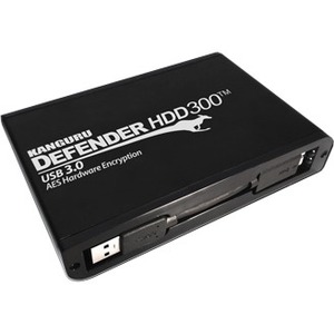 Kanguru Defender HDD300 FIPS Certified, Secure HDD KDH3B-300F-5T