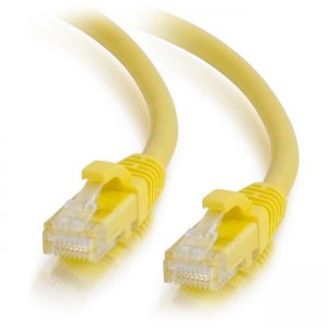 C2G 8ft Cat6a Snagless Unshielded (UTP) Network Patch Ethernet Cable-Yellow 50748