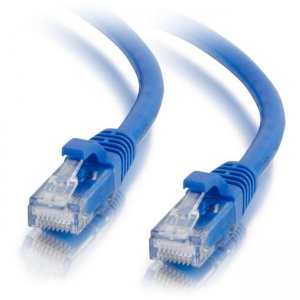 C2G 50ft Cat6a Unshielded Ethernet - Cat 6a Network Patch Cable - Blue 50877