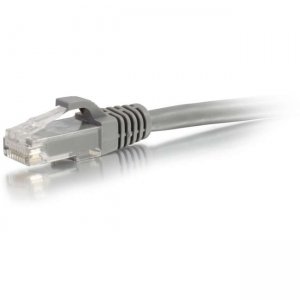 C2G 50ft Cat6a Unshielded Ethernet - Cat 6a Network Patch Cable - Gray 50885