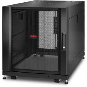 APC by Schneider Electric NetShelter SX 12U Server Rack Enclosure 600mm x 1070mm w/ Sides Black AR3103