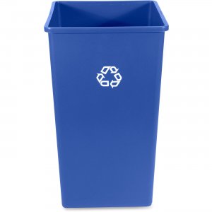 Rubbermaid Commercial 50-Gallon Square Recycling Container 395973BE RCP395973BE