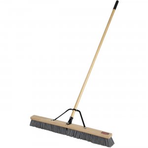 Rubbermaid Commercial Poly Bristle Medium Push Broom 2040044 RCP2040044