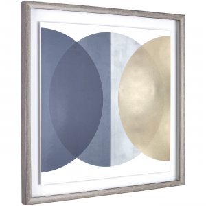 Lorell Circle Design Framed Abstract Art 04474 LLR04474