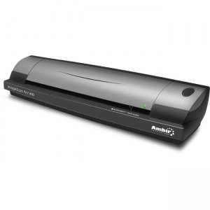 Ambir ImageScan Pro Duplex Document Scanner with AmbirScan Business Card DS490-BCS 490i